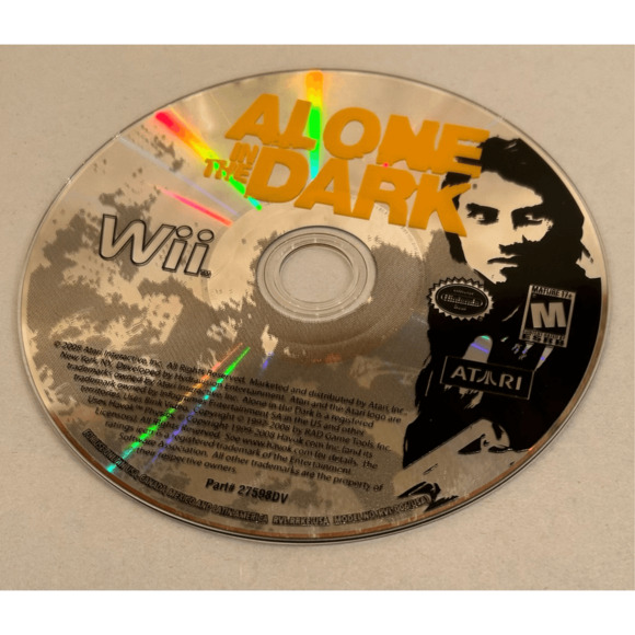 Alone in the Dark (Nintendo Wii, 2008) Game Disc Only- Tested - Picture 2 of 8